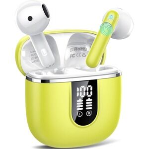 Wireless Earbuds Bluetooth 5.4‎ HiFi Stereo ENC Mic IP7 Waterproof + LED Display